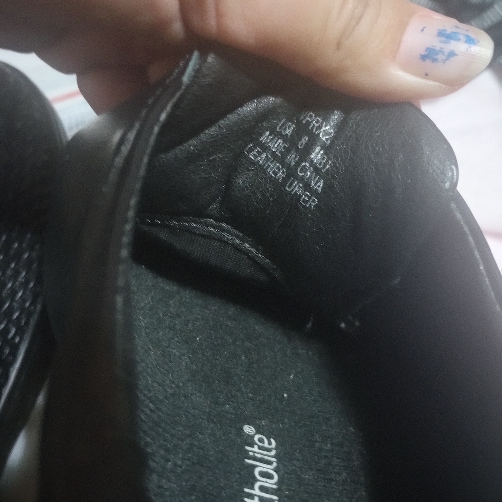 Propet Ortholite women's leather black shoes - Picture 4 of 7